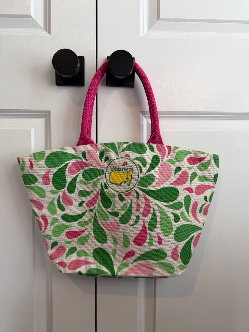 Masters Women’s Jute Small Shoulder Bag Multicolored Green Pink White